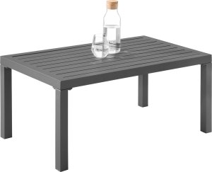 Tectake Meble ogrodowe, zestaw wypoczynkowy Gteborg - jasnoszary 5