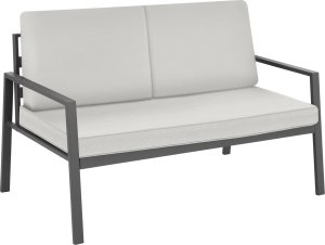 Tectake Meble ogrodowe, zestaw wypoczynkowy Gteborg - jasnoszary 7