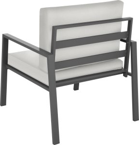 Tectake Meble ogrodowe, zestaw wypoczynkowy Gteborg - jasnoszary 8