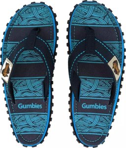 Japonki męskie Gumbies Gumbies japonki Islander unisex NAVY WAVES 50 1