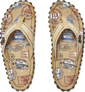 Japonki męskie Gumbies Gumbies męskie japonki ISLANDER FLIP-FLOPS UNISEX TRAVELLER 49 1