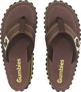 Japonki męskie Gumbies Gumbies męskie japonki ISLANDER FLIP-FLOPS UNISEX CLASSIC BROWN 46 1