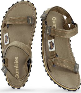Gumbies męskie sandały Tracker sandals unisex khaki 44 2