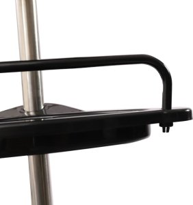 ATL AG982A Półka łazienkowa teleskopowa       czarna 4