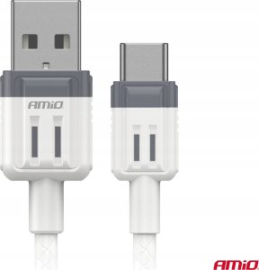 Kabel USB AMiO Kabel do ładowania usb-a - usb-c 3a 100cm fulllink amio-03905 2