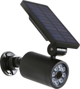 CE Solarna atrapa kamery, migająca dioda, czujnik ruchu, oświetlenie LED, naklejka gratis, SOL1801S 2