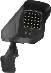 CE Solarna atrapa kamery, migająca dioda, czujnik ruchu, oświetlenie LED, naklejka gratis, SOL1803S 7