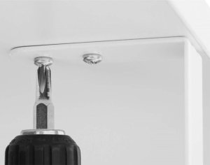 ATL DA263A Organizer na kable pod biurko      blat biały 7