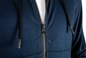 Neo Bluza rozpinana z kapturem COMFORT, granatowa, rozmiar M 9
