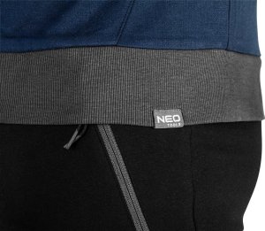 Neo Bluza rozpinana z kapturem COMFORT, granatowa, rozmiar XL 7