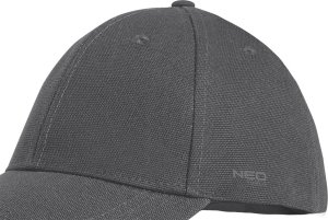 Neo Czapka z daszkiem, szara 5