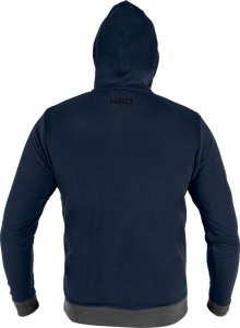 Neo Bluza rozpinana z kapturem COMFORT, granatowa, rozmiar XXXL 2