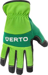 Verto Rękawice robocze, skóra syntetyczna, 11" 2