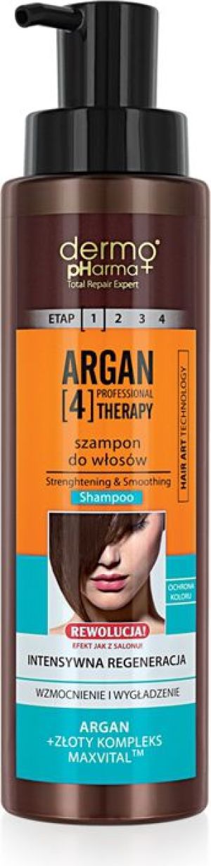 Dermo Pharma Argan Therapy Regenerujący szampon do włosów 400ml 1