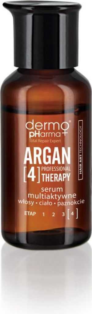 Dermo Pharma Argan Prfessional Therapy Serum multiaktywne do włosów, twarzy i ciała 10ml 1