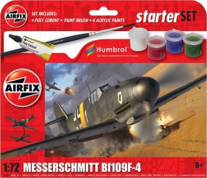 Airfix Airfix Starter Set - Messerschmitt Bf109F-4 2