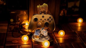 Cable Guys Exquisite Gaming stojak na smartfon / kontroler Cable Guys Marvel Strażnicy Galaktyki: Toddler Groot w piżamce 14