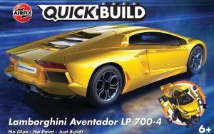 Airfix Airfix QUICKBUILD Lamborghini Aventador - Yellow 2
