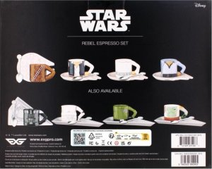 Cable Guys Exquisite Gaming Zestaw do espresso Gwiezdne Wojny - Rebelianci (4 szt) 3