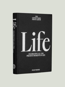 Printworks Printworks CoffeeTable PhotoBook Life Black 1