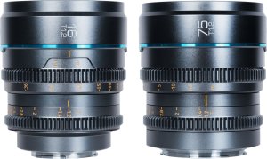 Obiektyw Sirui Sirui Cine Lens Nightwalker S35 Kit 16 & 75mm T1.2 E-Mount Metal Grey 1