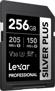 Karta Lexar Professional Silver Plus SDXC 256 GB Class 10 UHS-I/U3 V30 (LSDSIPL256G-BNNNG) 3