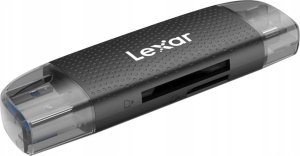 Czytnik Lexar Lexar Cardreader Dual Slot USB-A/C (LRW310X) Supports microSD and SD cards (USB 3.1) 3