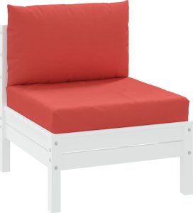 vidaXL Poduszki na palety, 2 szt., czerwone, tkanina Oxford 3