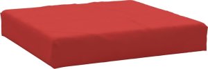 vidaXL Poduszki na palety, 2 szt., czerwone, tkanina Oxford 5