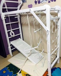 Małpiszon Drabinka gimnastyczna biały Mini Karussell 6