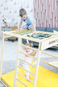 Małpiszon Domowy drewniany plac zabaw basic Domino Kidwood 2