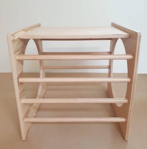 Małpiszon Domowy plac zabaw kostka wspinaczkowa drewno Box Małpiszon 16