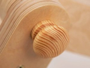 Małpiszon Domowy plac zabaw Mopitri drewno Karussell 4