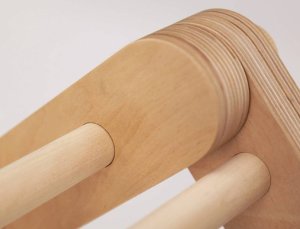 Małpiszon Domowy plac zabaw Fipitri drewno Karussell 12