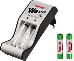 Ładowarka Hama Wave 1/2 + 2xAAA 1000 mAh Ready4Power 1