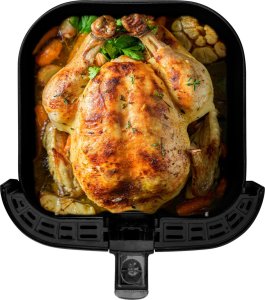 Frytkownica beztłuszczowa Yoer 4w1 Frytkownica BEZTŁUSZCZOWA Piekarnik GRILL Suszarka do grzybów, owoców, warzyw YOER 1700W + WI-FI - YOER Crispo AF01BK 8