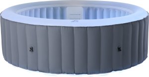 Jacuzzi ogrodowe MSpa Basen z hydromasażem dmuchane 4 osoby Glow MSpa Bąbelki 3