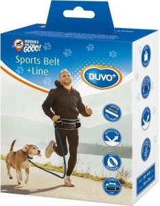Duvo+ Duvo+ Pas i Smycz Dla Psa do Joggingu Granatowe 2