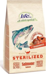 Life Pet Care Life Cat Karma Dla Kota Sterylizowanego Łosoś 7,5kg 1