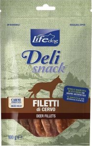 Life Pet Care Life Dog Przysmak dla Psa Filety Dziczyzna 100g 1