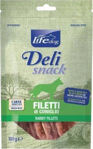 Life Pet Care Life Dog Przysmak dla Psa Filety Królik 100g 1