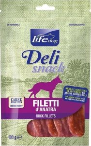 Life Pet Care Life Dog Przysmak dla Psa Filety z Kaczki 100g 1