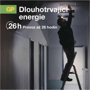 Latarka GP Latarka czołowa z czujnikiem ruchu 375lm, 110m, 4 tryby - GP DISCOVERY CHW54 14