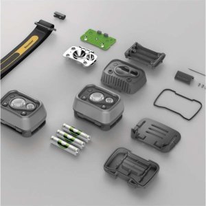 Latarka GP Latarka czołowa z czujnikiem ruchu 375lm, 110m, 4 tryby - GP DISCOVERY CHW54 18