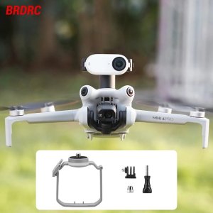BRDRC UCHWYT 1/4 CALA DO LAMPY LED / KAMERY ORAZ INNYCH AKCESORIÓW DJI MINI 4 PRO 2