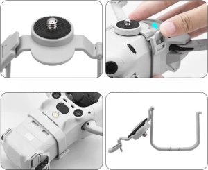 BRDRC UCHWYT 1/4 CALA DO LAMPY LED / KAMERY ORAZ INNYCH AKCESORIÓW DJI MINI 4 PRO 6