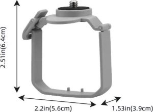 BRDRC UCHWYT 1/4 CALA DO LAMPY LED / KAMERY ORAZ INNYCH AKCESORIÓW DJI MINI 4 PRO 9