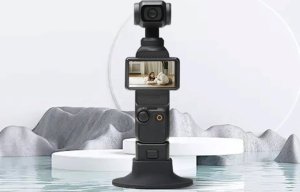 BRDRC UCHWYT STOJAK PODSTAWKA ANTYPOŚLIZGOWA DO KAMERY DJI OSMO POCKET 3 6