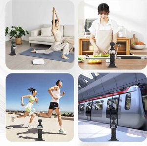 BRDRC UCHWYT STOJAK PODSTAWKA ANTYPOŚLIZGOWA DO KAMERY DJI OSMO POCKET 3 9