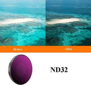 BRDRC ZESTAW 4X FILTR SZARY DO DJI OSMO ACTION 4 - ND8 / ND16 / ND32 / ND64 8